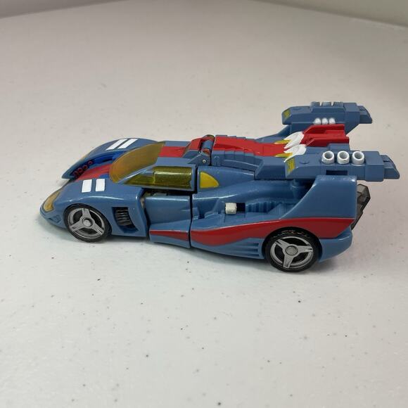 Transformers Blurr 6” Action Figure 2002 Hasbro Cybertron Deluxe Class Speed - Picture 5 of 9